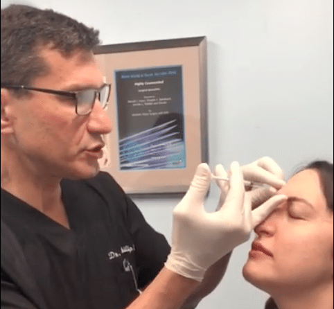 Dr. Philip Miller NYC: Botox Injection Demonstration