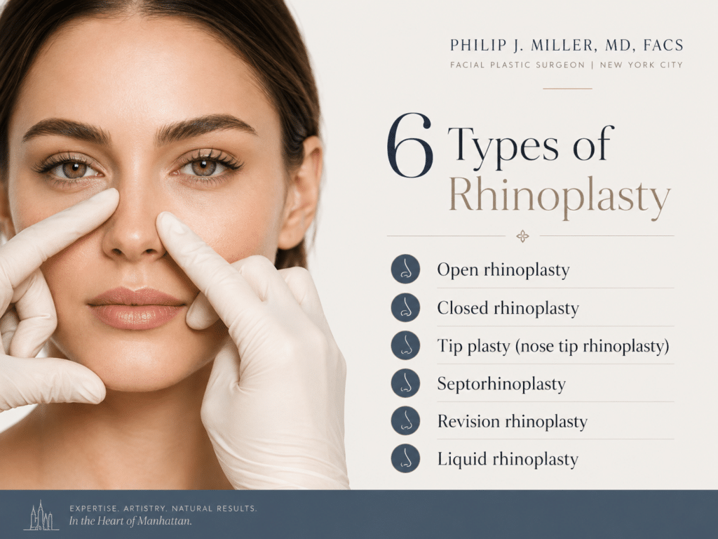 types of rhinoplasty in new york city